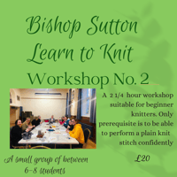 Image 1 of Learn to Knit Workshop 2 in Bishop Sutton