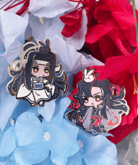 Image 3 of P4P MDZS Chibis (lsz, jl, ljy) - Enamel Pins