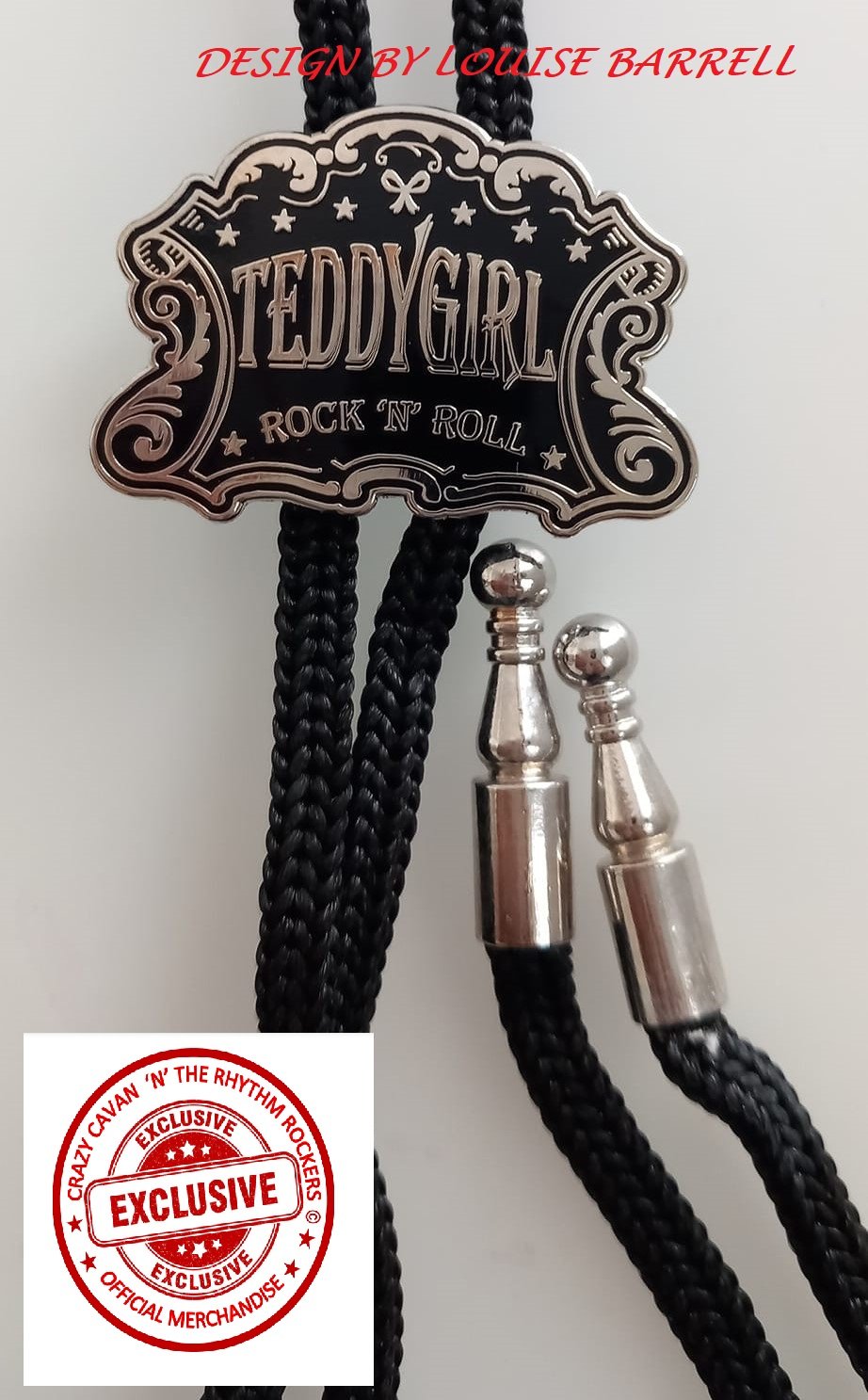 NEW AND EXCLUSIVE TEDDYBOY OR TEDDYGIRL BOLO TIE