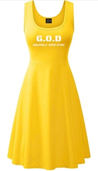 Image 2 of G.O.D Sundress-ORG. PRICE $45.99