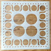 Grant Stencil-for painting cushions, fabric, floors
