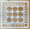 Maynard Stencil-for painting cushions, fabric, floors