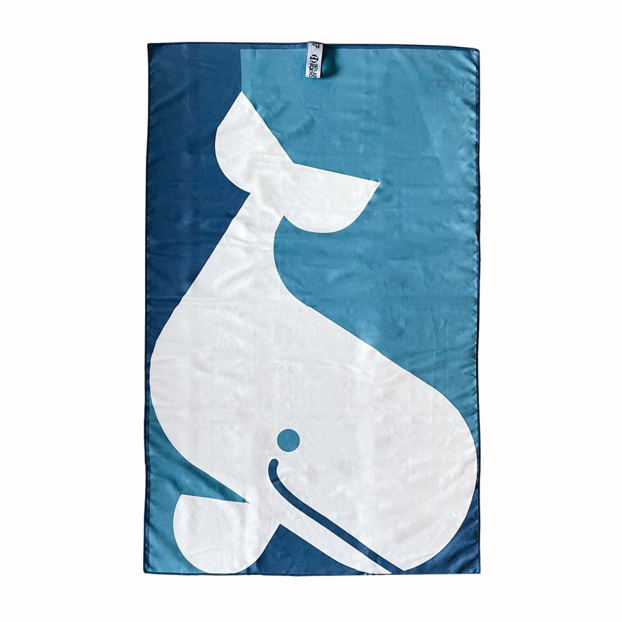 Image of Büro Destruct - Beach Towel mAARE Whale 2023