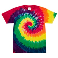 Image 5 of Aquafina Water oversized tie-dye t-shirt