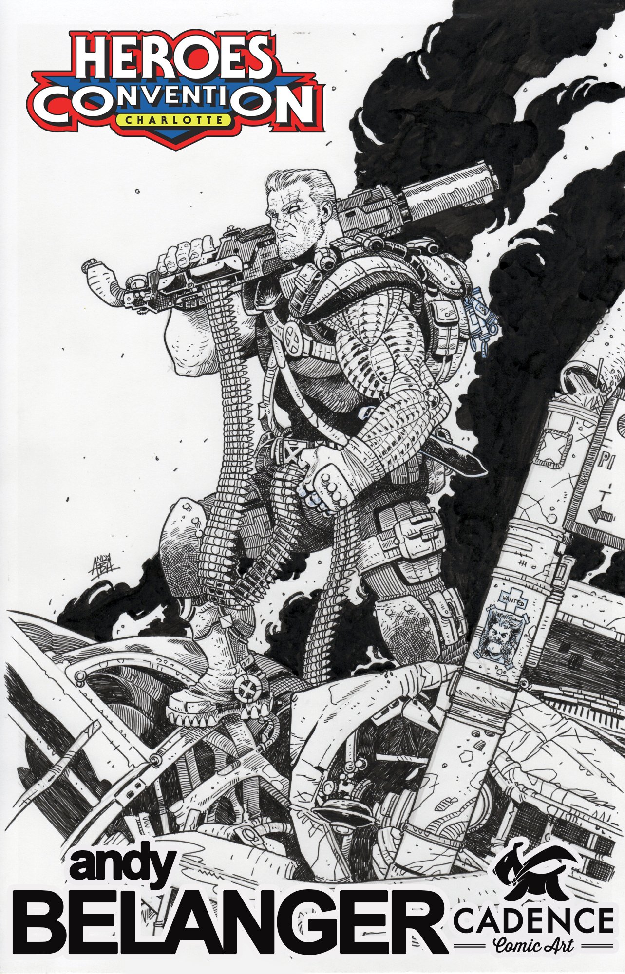 Image of Andy Belanger: Heroescon Commission (Mail Order / Pickup) 