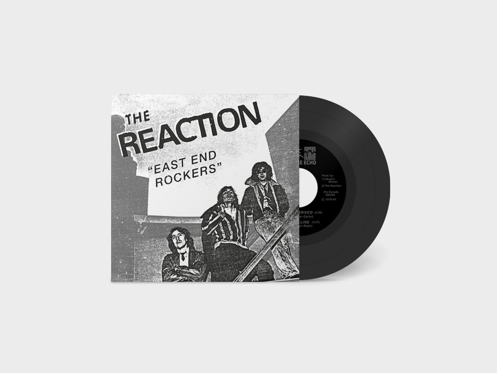 Image of THE REACTION - "EAST END ROCKERS" 7" EP (1979-81)