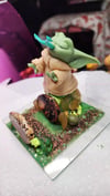 Yoda Phone Holder (Eating Frog)