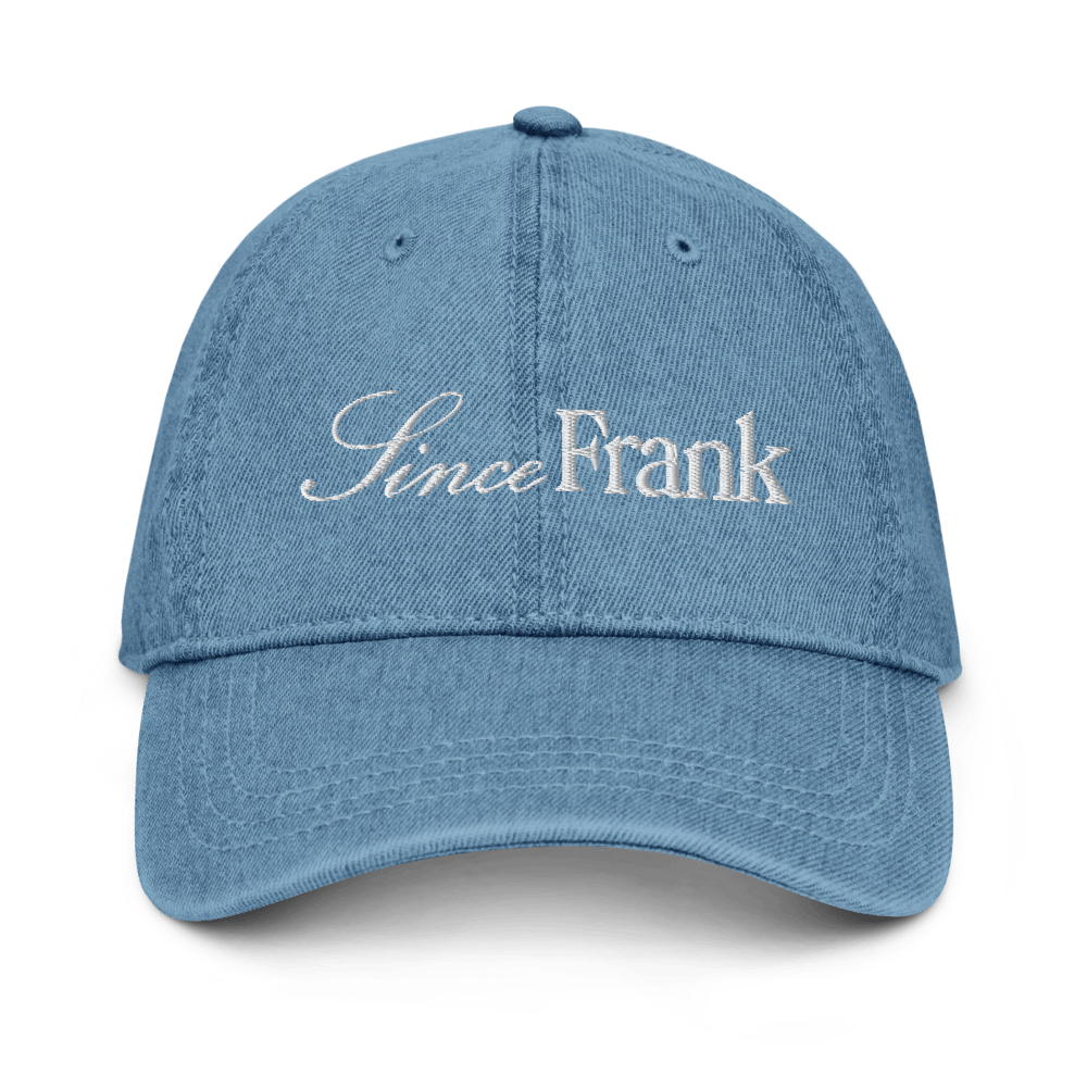 Since Frank Denim Cap