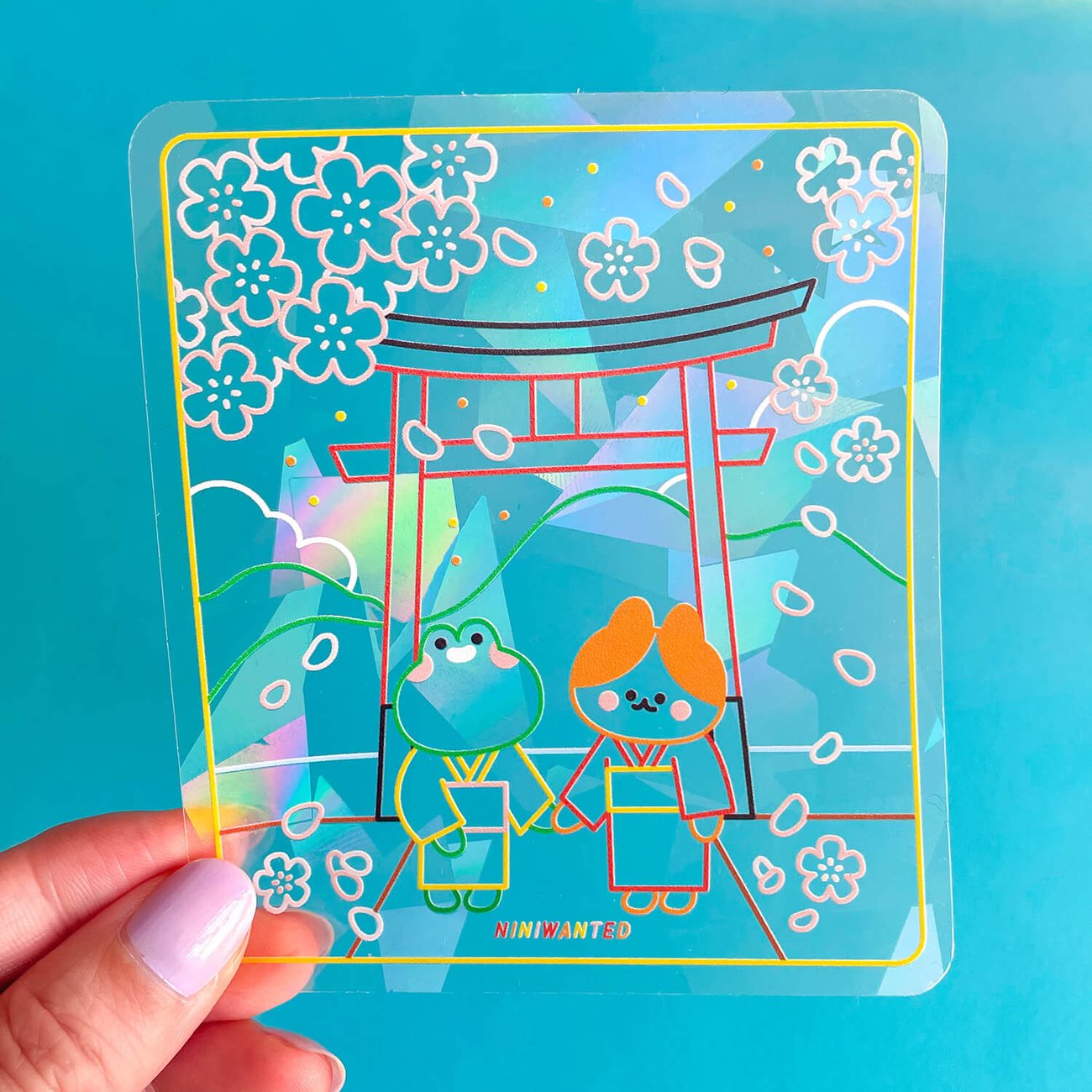 Suncatcher sticker Blossom Niniwanted
