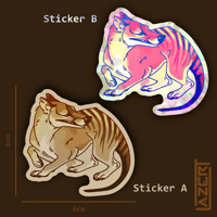 Image 2 of Thylacine - Stickers