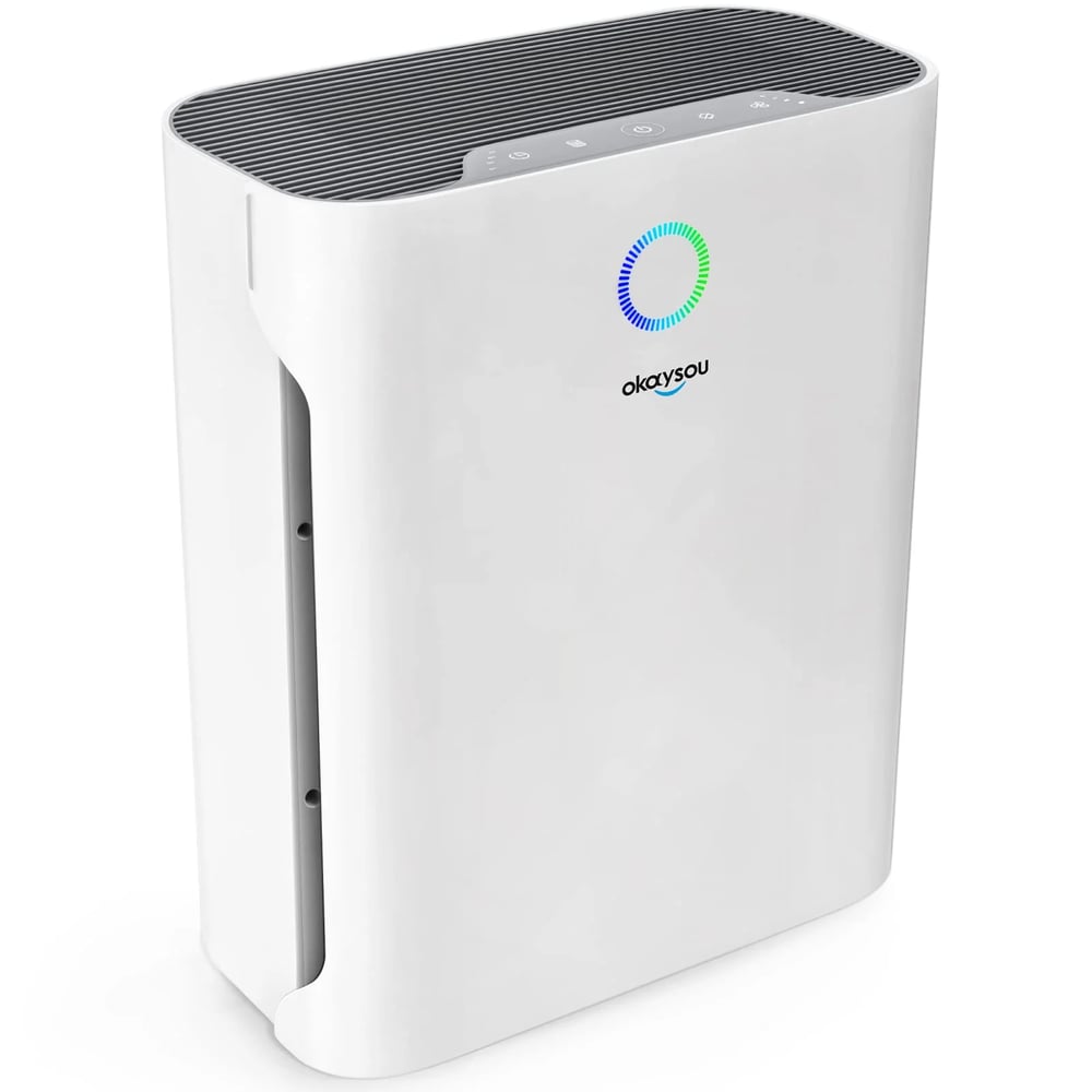 Image of Okaysou 4 Filters Smart Air Purifiers for Home Large Room, Covers up to 1000 Sq.Ft, Air Quality Moni