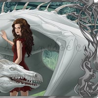 Beastie Beauty-Wht Dragon