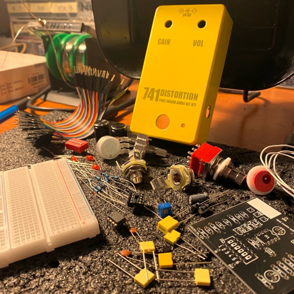 DIY Distortion Kit And Pedal Building Course
