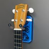 Blue & Black Deco Instrument Wall Hanger for your Ukulele Violin or Guitar