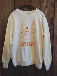 Image 3 of « mayo ketchup saucisse forte » crew neck