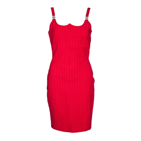 Image of  Versace Jeans Couture 1995 Bodycon Dress Red 