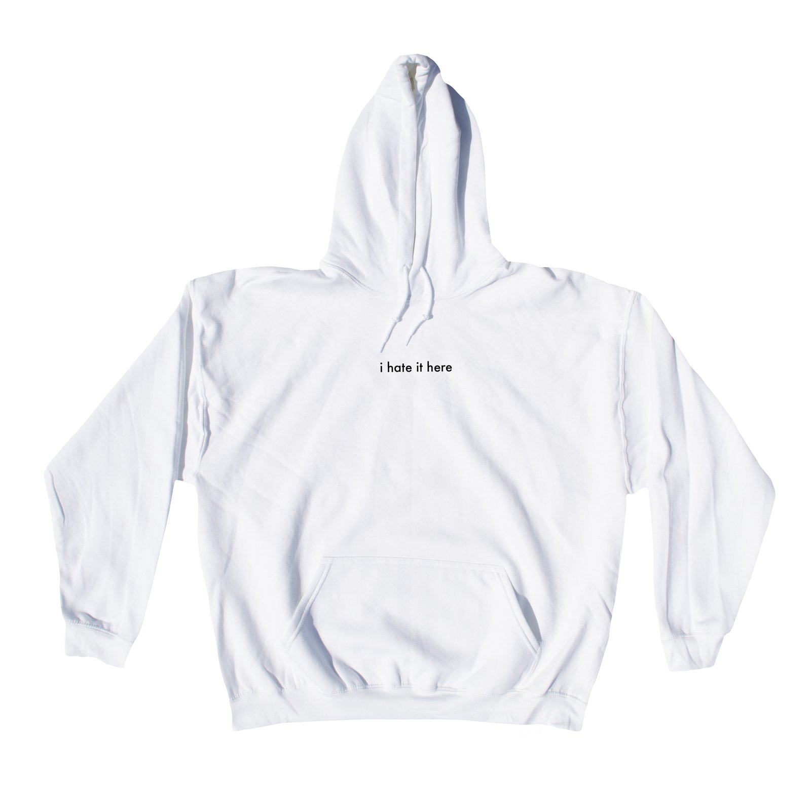 I hate 2025 it here hoodie