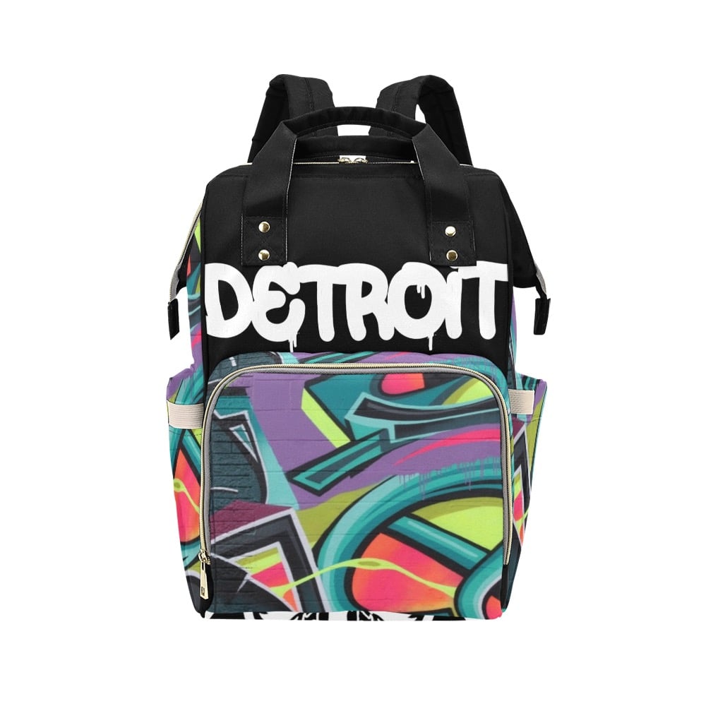 Image of Graffiti Backpack (Black)