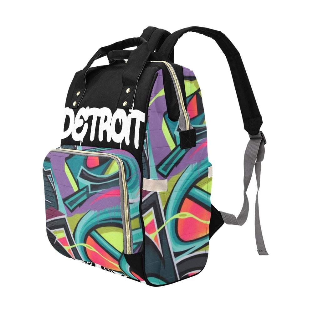 Image of Graffiti Backpack (Black)