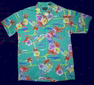 Tropical psychedelia shirt