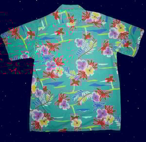 Tropical psychedelia shirt