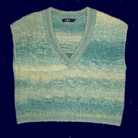 Image 1 of Gradient cropped vest