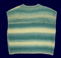Image 2 of Gradient cropped vest