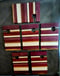 Image of Wine Glass Holder Charcuterie Board - 6 Piece Stripe