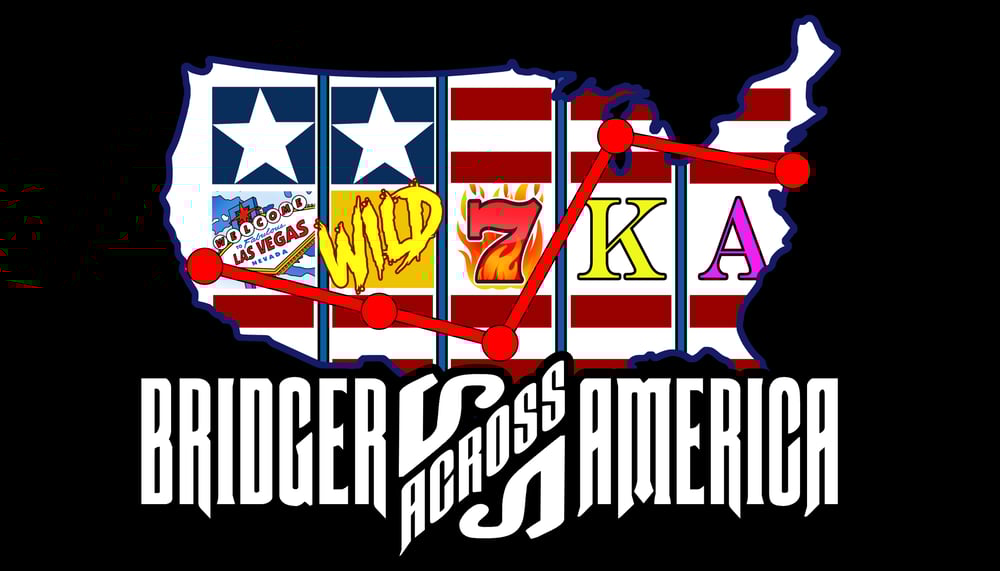 BRIDGER ACROSS AMERICA US Casino Tour (June 2023) T-shirt