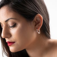 Image 2 of EARRINGS silver 925, Earth And Sky 2023, #036- 35