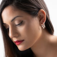 Image 4 of EARRINGS silver 925, Earth And Sky 2023, #036- 35