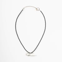 Image 1 of NECKLACE  silver 925 -  ematite, Earth And Sky 2023, #036- 29