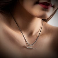 Image 3 of NECKLACE  silver 925 -  ematite, Earth And Sky 2023, #036- 29