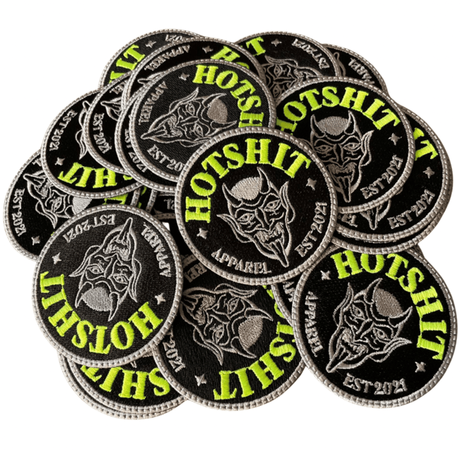 HOTSHIT CIRCLE PATCH NEON