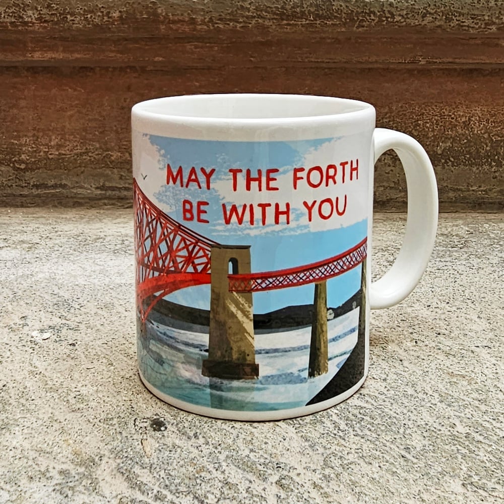 Image of 'May the Forth' Bridge Painting (Mug)