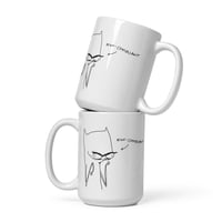 Image 1 of White glossy mug non compliant 