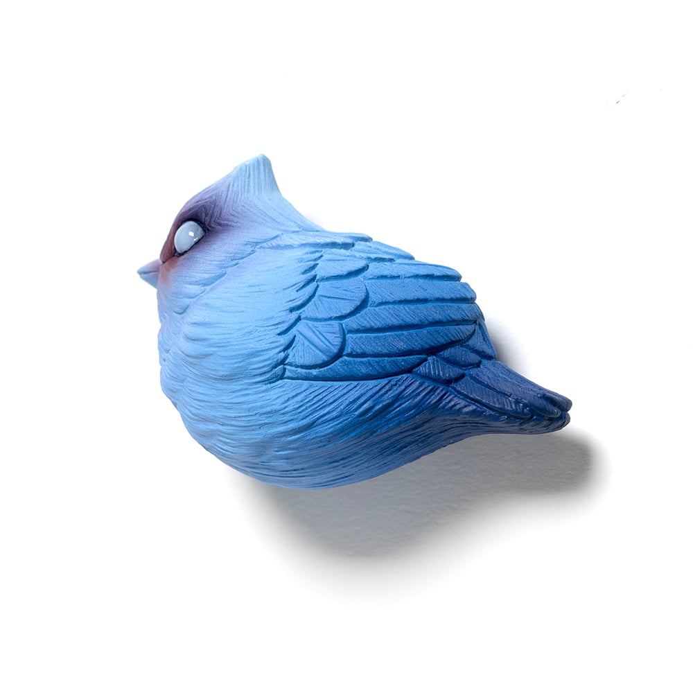 Image of Mini Bird (blue) by Calvin Ma X Erika Sanada