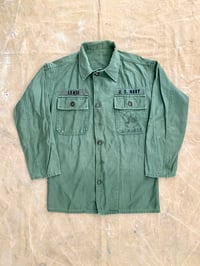 Image 2 of US NAVY SEA BEES 1st PATTERN OG-107 JACKET (SHIRT)