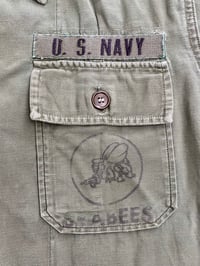 Image 4 of US NAVY SEA BEES 1st PATTERN OG-107 JACKET (SHIRT)