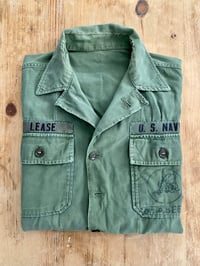 Image 1 of US NAVY SEA BEES 1st PATTERN OG-107 JACKET (SHIRT)