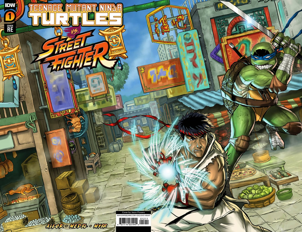 Tmnt vs Street Fighter #1 