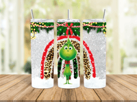 20oz Rainbow Grinch Tumbler