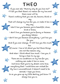 Image 1 of A mothers love poem