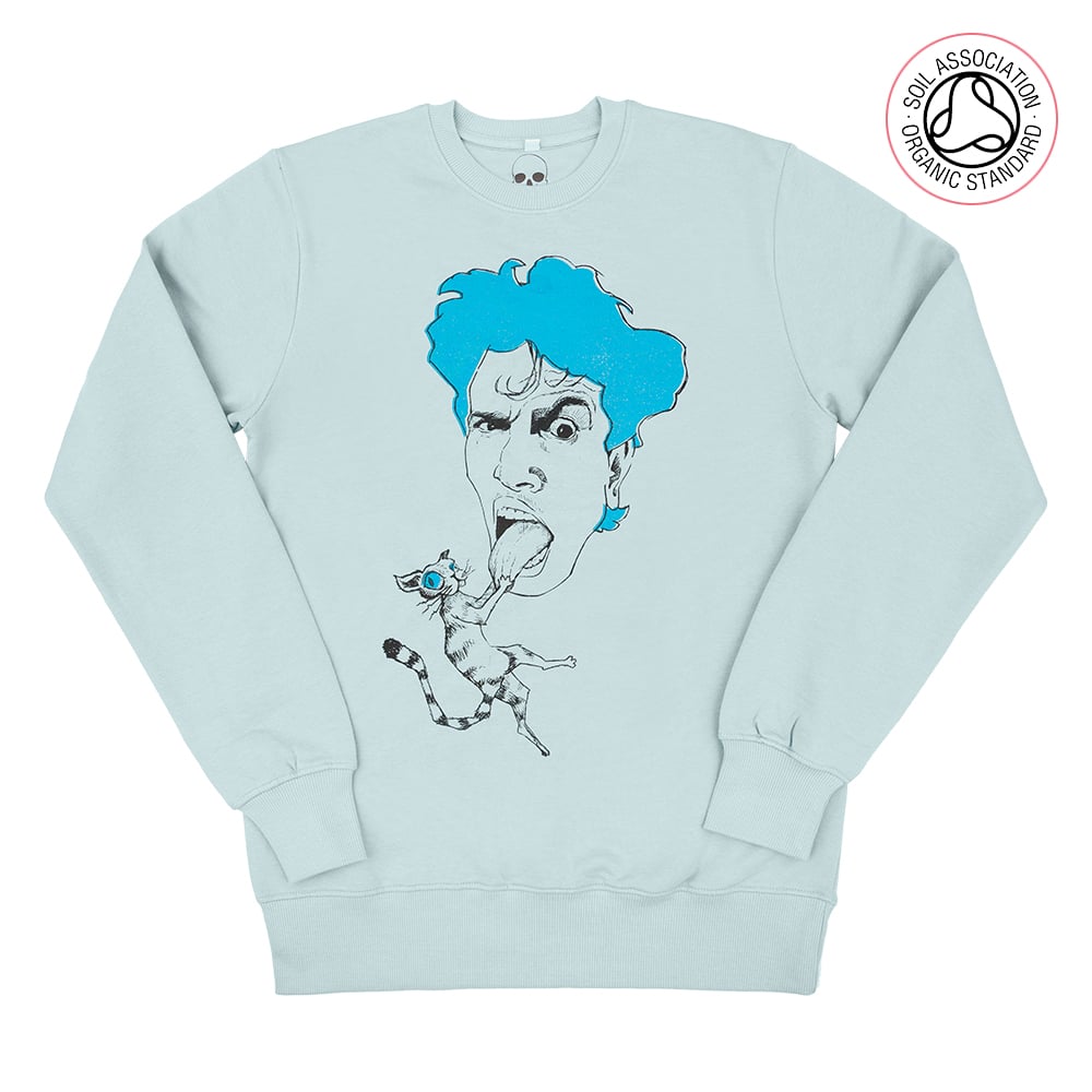 Cat's Got Your Tongue Unisex Sweatshirt (Organic)