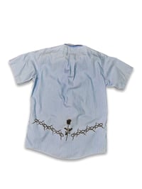 Image 2 of short sleeve shirt (blue)
