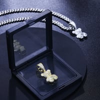 Image 4 of Teddy Bear Moissanite Diamond Animal Pendant