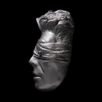 Image 3 of Silver Resin 'The Blind Prophet' Metallic Effect - David Bowie Sculpture