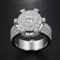 Image 1 of Hip Hop Iced Out Moissanite Ring