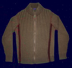 Country Grunge zip up sweater