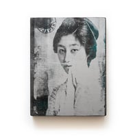 Image 1 of Monotype - "Carte postale du Japon" - 27x35 cm